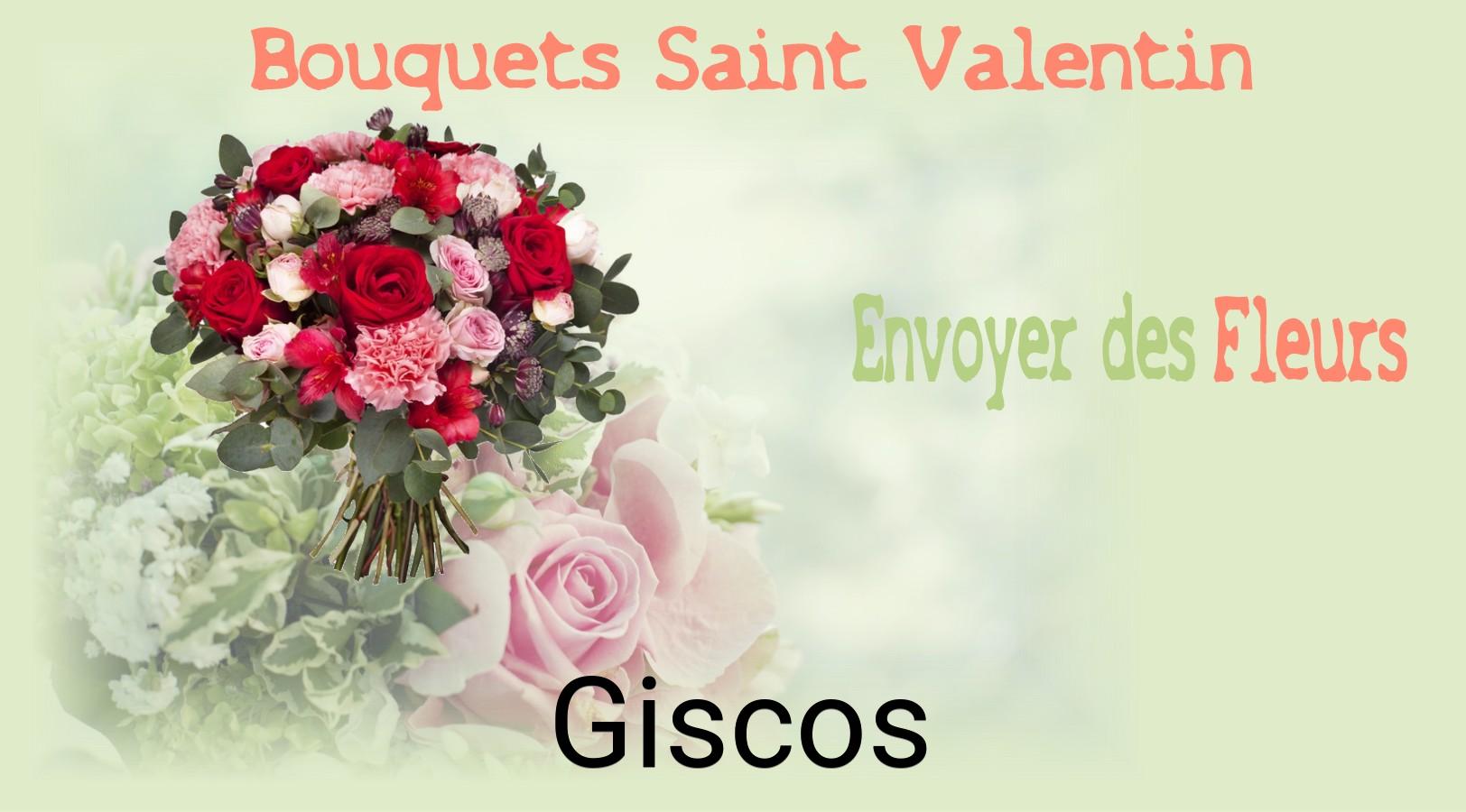 Roses de Saint-Valentin livrées à Giscos